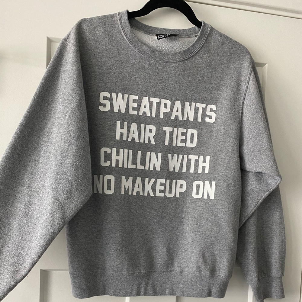 Private Party Sweatshirt Size: S